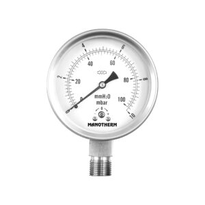 Capsule pressure gauge, stainless steel MT-P100SC
