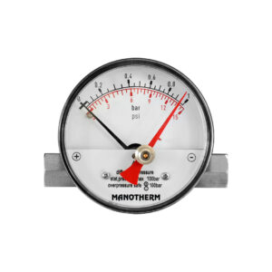 Differential pressure gauge with magnetic piston MT-P200DP